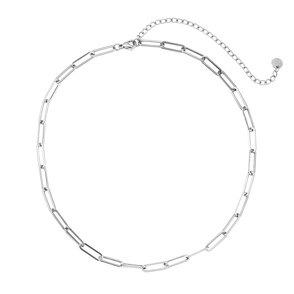 Teresa Stainless Steel Necklace Silver