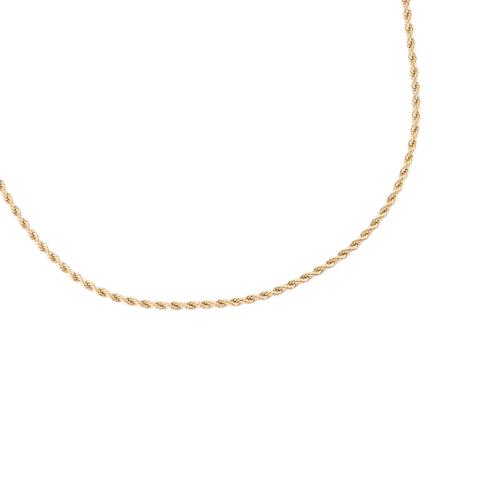 Twist 2.0 Stainless Steel Necklace Gold