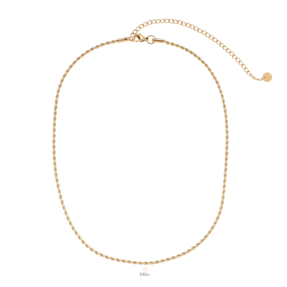 Twist 2.0 Stainless Steel Necklace Gold